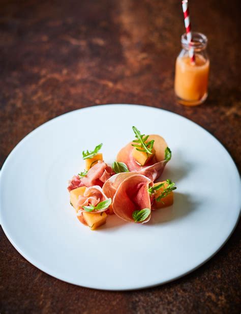 Serrano ham and basil-infused melon recipe | Sainsbury`s Magazine | Recipe | Turkey gravy recipe ...