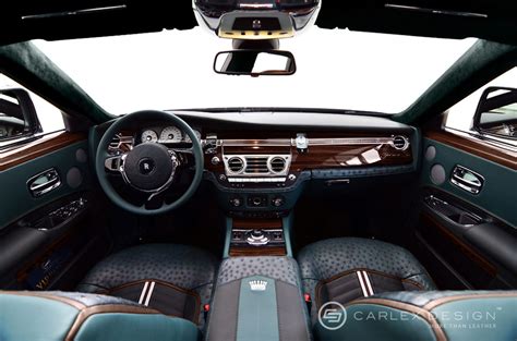 Awesome RR Ghost Interior by Carlex Design - autoevolution