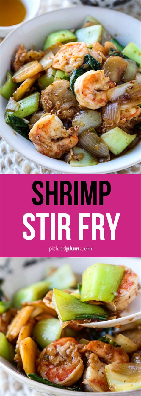 Dig in to the best Shrimp Stir Fry recipe! With all the flavors of your favorite Chinese take ...