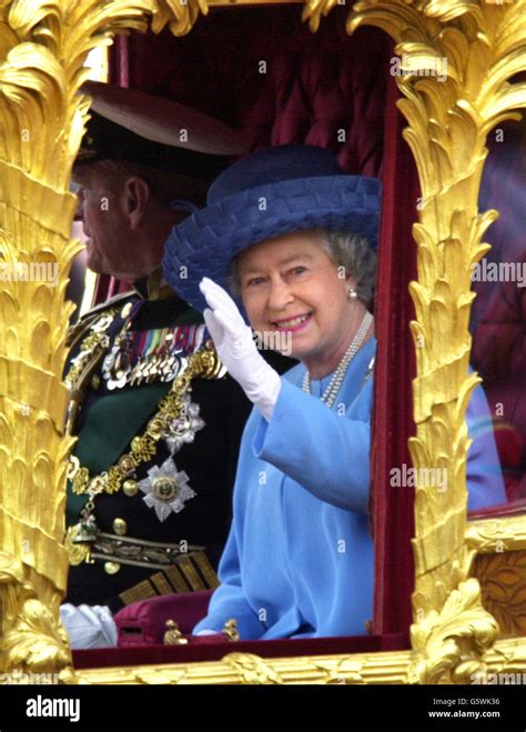 Royalty - Queen Elizabeth II Golden Jubilee Stock Photo - Alamy