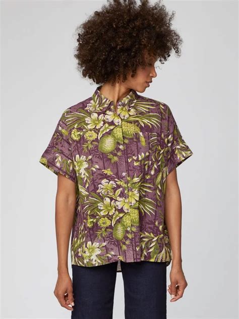 Womens Hemp Clothing | Thought Clothing | Thought clothing, Hemp clothing, Tropical print shirt