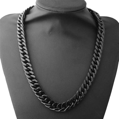 2020 Stainless Steel Jewelry Titanium Steel Cuban Link Chain Mens Luxury Designer Necklace Hip ...