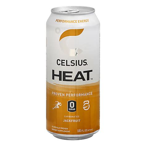 Celsius Heat Carbonated Jackfruit Energy Drink 16 oz | Shop | Baesler's ...