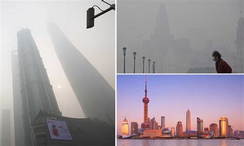 Shanghai smog hits crisis point with air pollution 24 times WHO safety ...