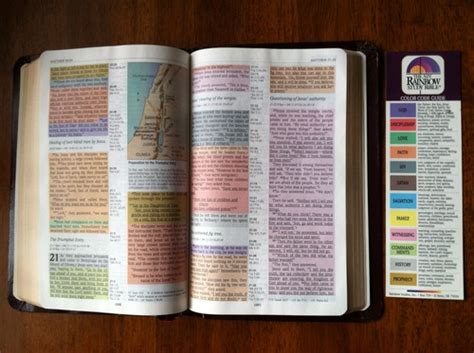 The NIV Rainbow Study Bible - Every Verse Color Coded - Bold Line Edition: RSI: Amazon.com: Books