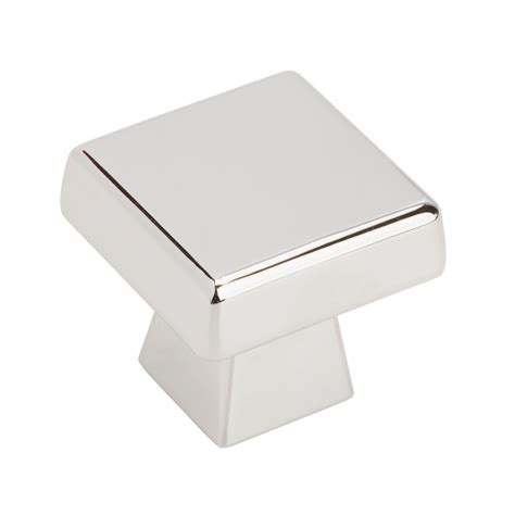 Amerock Blackrock 1-1/2-in Polished Chrome Square Contemporary Cabinet Knob in the Cabinet Knobs ...