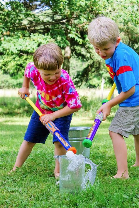 These water blaster games are perfect for school picnics, summer birthday parties, or lazy ...