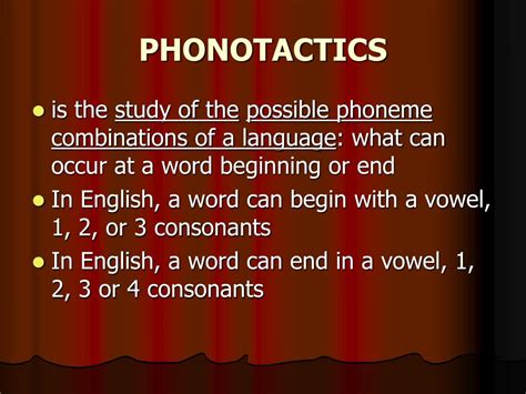 PPT - PHONOTACTICS AND SYLLABLE PowerPoint Presentation, free download - ID:3693827