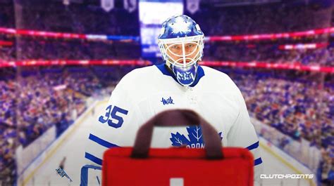 Maple Leafs' Ilya Samsonov suffered neck injury