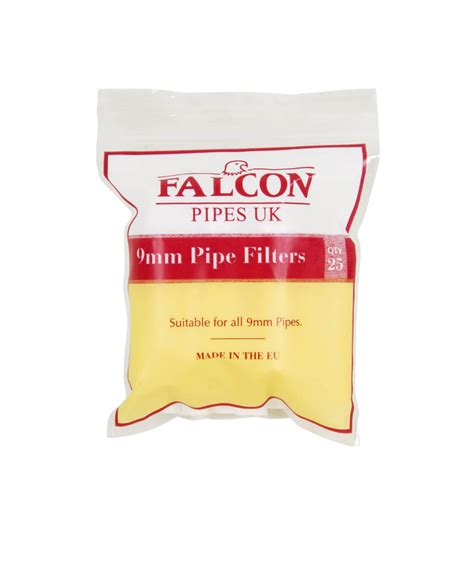 Falcon – Pipe Filters 9mm (25 pack) – Tobacco Blends