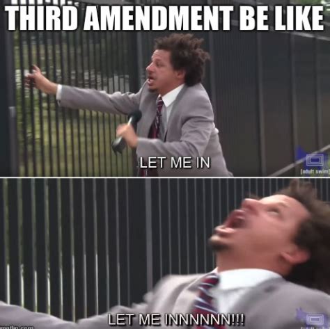 Time To Learn Your Third Amendment Rights (30 3rd Amendment Memes)