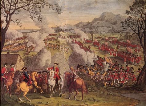 The Duke of Cumberland at the Battle of Culloden 16th April 1746 in the ...