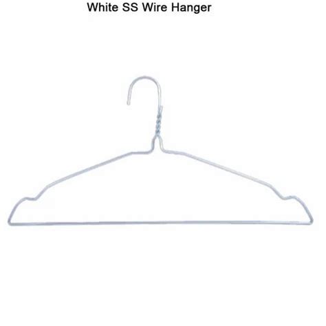 Stainless Steel Dry Clean And Laundry Metal Wire Hangers, For Home ...