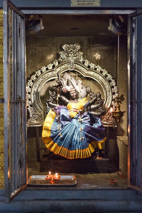 The Tower of a Hindu Temple Kovil in Colombo, Sri Lanka. Stock Photo - Image of idol, figures ...