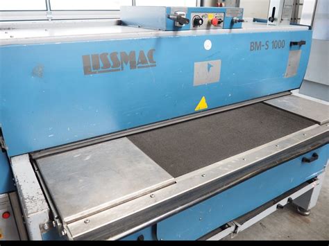 Sheet Metal Deburring Machine LISSMAC SBM-S 1000 used buy P0105046