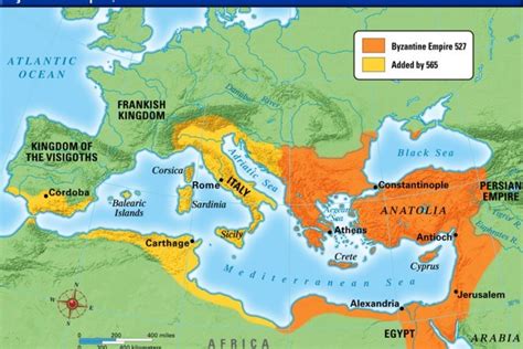 Byzantine Empire Map At Its Height, Timeline, Over Time - Istanbul Clues