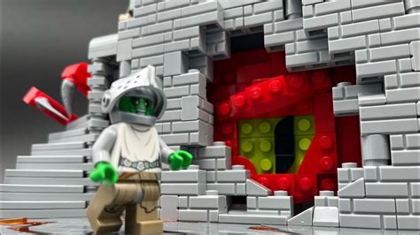 Lego Shrek MOC - "But where's the...? DRAGON!" - YouTube