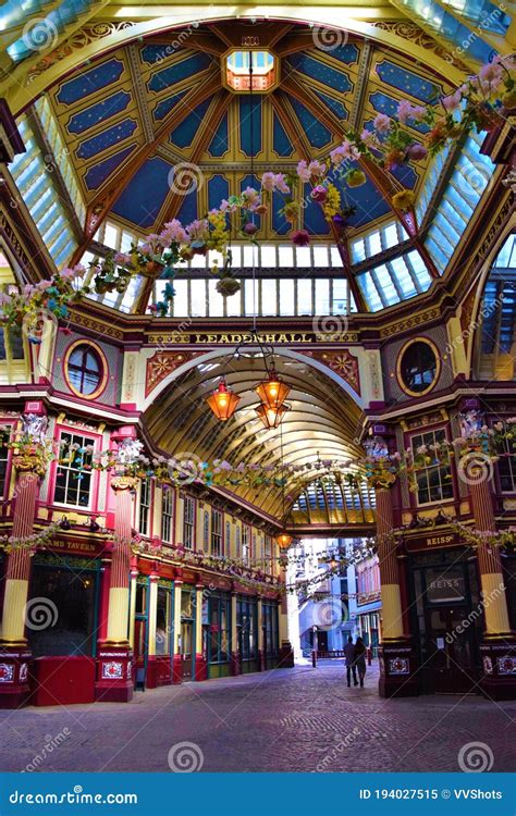 Leadenhall Market, London, United Kingdom Editorial Image - Image of borough, street: 194027515