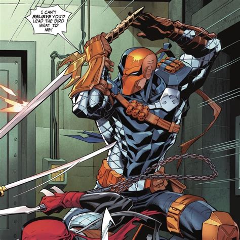 slade wilson aka deathstroke icon. in 2022 | Comic panels, Deathstroke ...