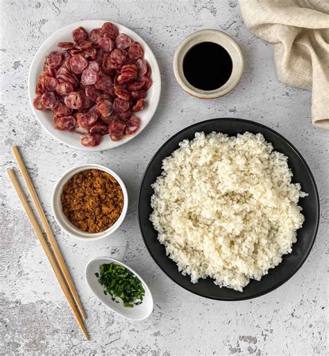 Vietnamese Sticky Rice with Chinese Sausage (Xoi Lap Xuong) - Balance With Jess