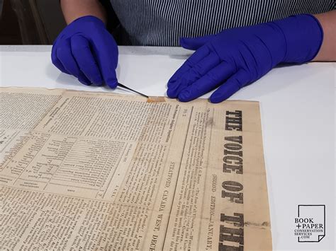 Conservation Treatment of Early Canadian Abolitionist Newspapers — Book ...