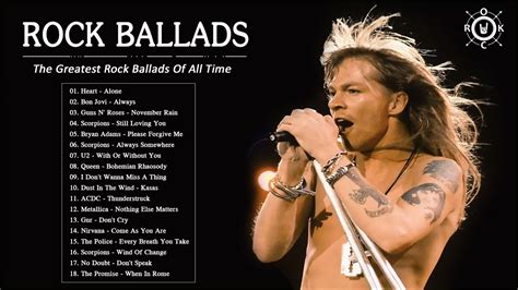 The Greatest Rock Ballads Of All Time | Best Rock Ballads Song Of 80s ...