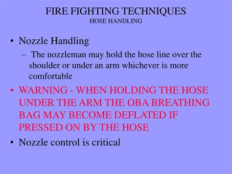 PPT - FIRE FIGHTING TECHNIQUES PowerPoint Presentation, free download - ID:1751368