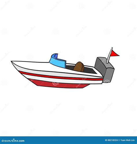 Cartoon Speed Boat Stock Illustrations – 4,099 Cartoon Speed Boat Stock ...