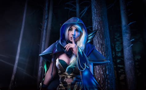 Wallpaper : 2560x1575 px, cosplay, Defense of the ancient, Dota 2, Drow ...