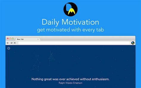 Daily Motivation - Motivational Quotes para Google Chrome - Extensão Download