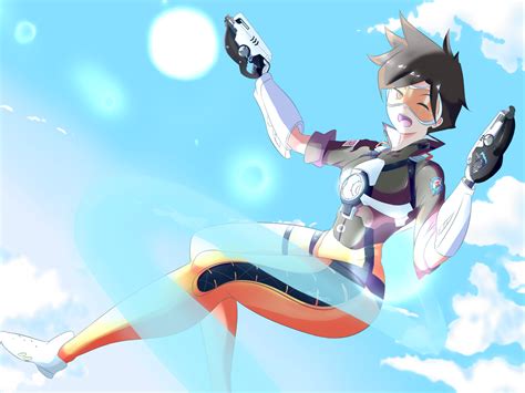 Tracer Overwatch ~FanArt~ by JackGravitty on DeviantArt