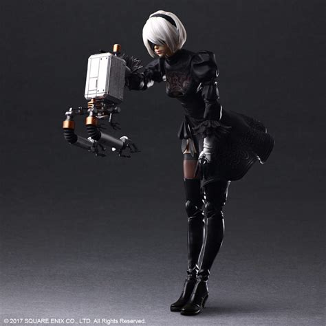 NieR: Automata – Pod 042 – YoRHa No. 2 Type B – Play Arts Kai – DX Edition (Square Enix) – Anime NPC