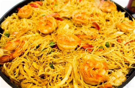 Singapore Rice Noodles Recipe - Sims Home Kitchen