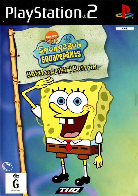 SpongeBob SquarePants: Battle for Bikini Bottom (2003) box cover art - MobyGames