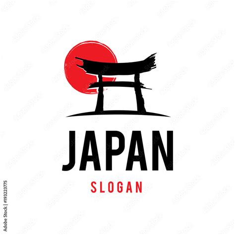 Japan Logo Stock Vector | Adobe Stock