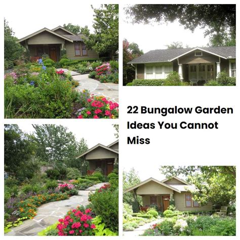 22 Bungalow Garden Ideas You Cannot Miss | SharonSable