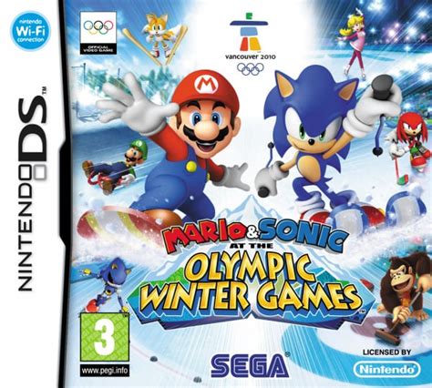 Mario & Sonic at the Olympic Winter Games Cover Artwork