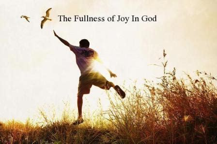 The Fullness of Joy