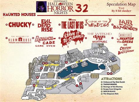 An unofficial hhn 2023 spec map I made based on my personal guesses for ...