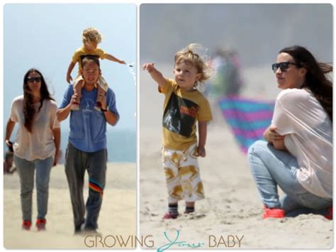 Alanis Morissette & Her Family Hit The Beach