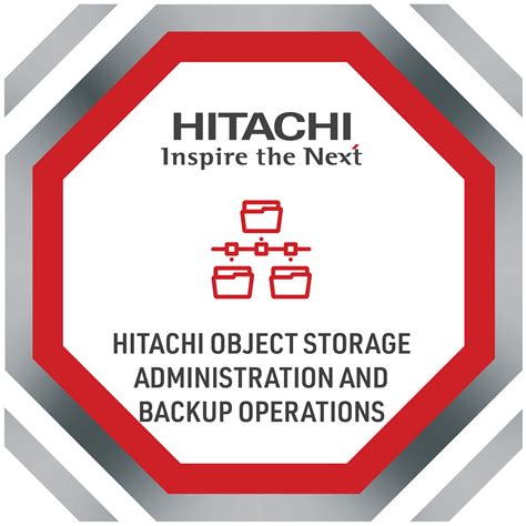 Hitachi Object Storage Management, Administration and Backup Operations ...