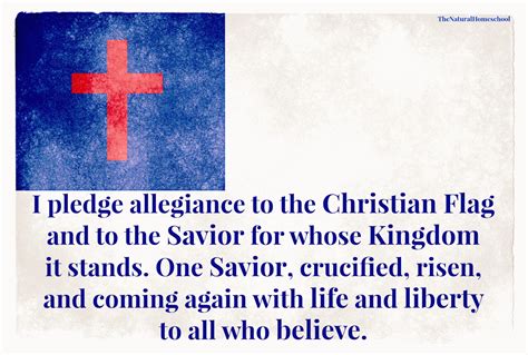 Printable Pledge Of Allegiance To The Christian Flag - Printable Word Searches