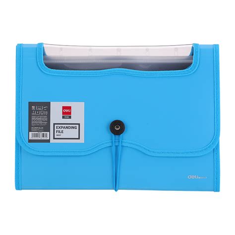 DELI A4 Expanding File 13 Pockets - Blue | Shop Today. Get it Tomorrow! | takealot.com