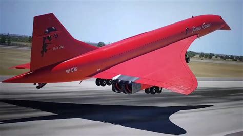 X-Plane11, Concorde, Landing practise - YouTube