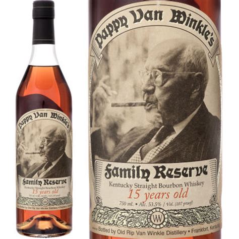 Pappy Van Winkle 20 Year Old Bourbon Unfiltered Single Cask 1986 Stitzel Weller ...