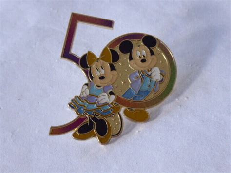 Disney Trading Pins Walt Disney World 50th Anniversary Mickey Mouse And ...