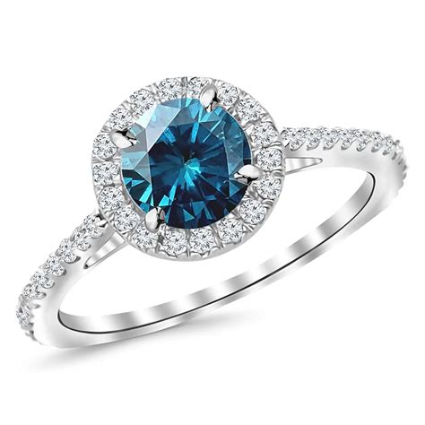 Blue-diamond-ring-AMAZON | Jewelry Guide