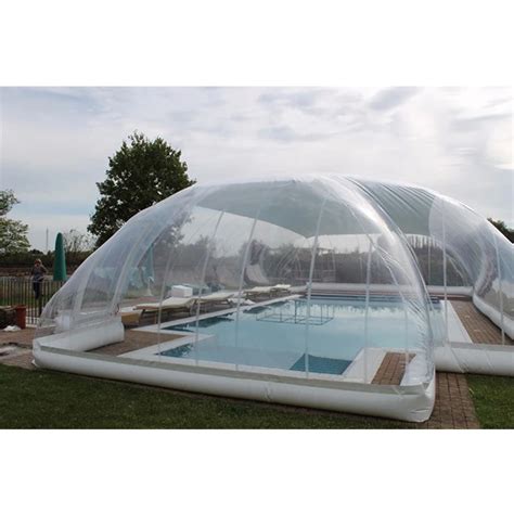 Customized Transparent Inflatable Pool Dome,Inflatable Transparent Dome Tent,Inflatable Swimming ...