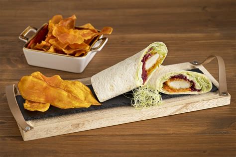 Filled wrap with Chicken Goujons - OSI