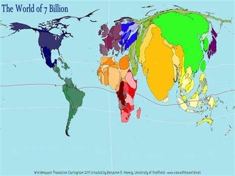 Proportionally Accurate World Map - Blank Map